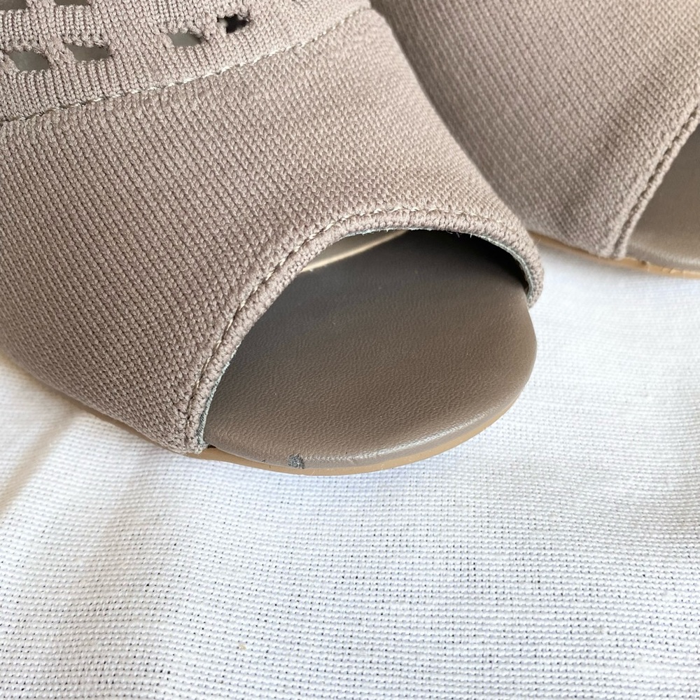 Charles By Charles David Stretch Peep-Toe Bootie … - image 8